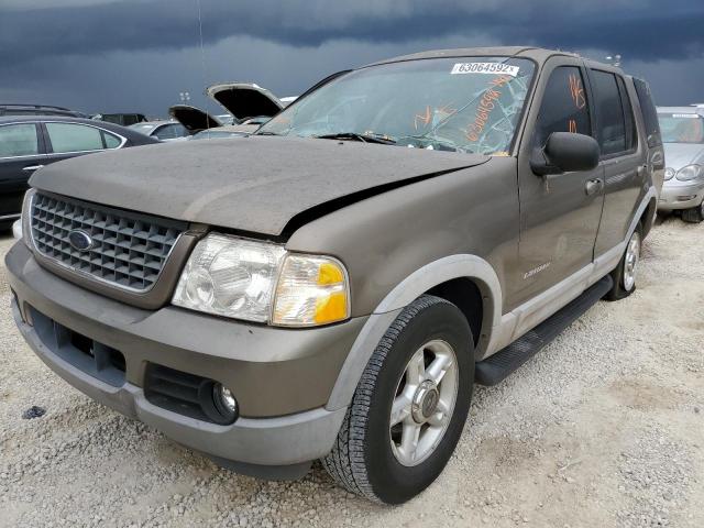 1FMDU63E22UB34693 - 2002 FORD EXPLORER X BROWN photo 2