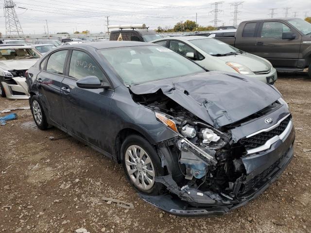 3KPF24AD8KE072426 - 2019 KIA FORTE FE GRAY photo 1