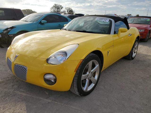 1G2MB35B27Y126576 - 2007 PONTIAC SOLSTICE YELLOW photo 2