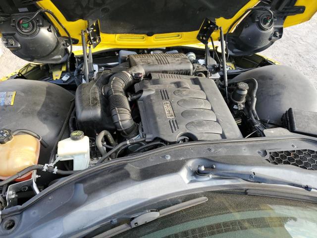 1G2MB35B27Y126576 - 2007 PONTIAC SOLSTICE YELLOW photo 7