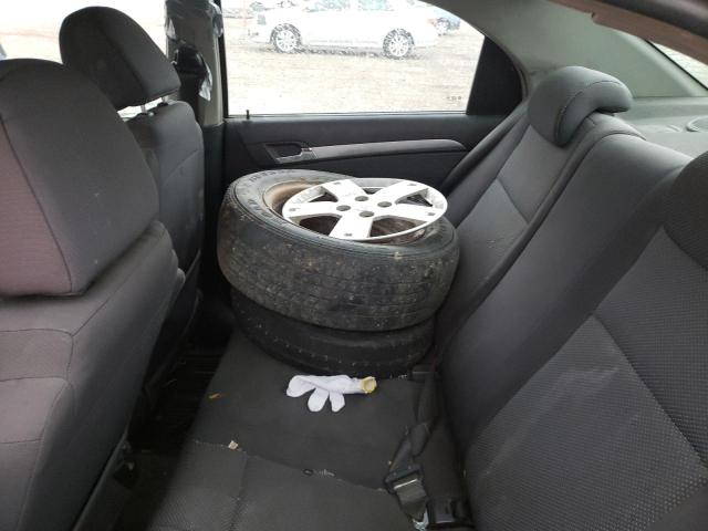 KL1TD5DE4AB044116 - 2010 CHEVROLET AVEO LS 黄色 照片 6