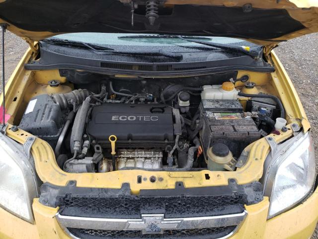 KL1TD5DE4AB044116 - 2010 CHEVROLET AVEO LS 黄色 照片 7