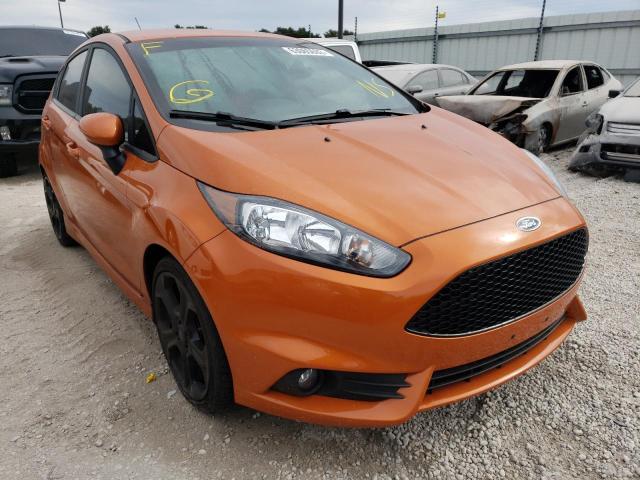 3FADP4GX1KM140782 - 2019 FORD FIESTA ST ORANGE photo 1