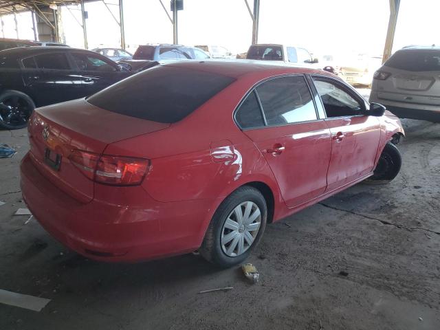 3VW2K7AJ2FM411969 - 2015 VOLKSWAGEN JETTA BASE 红色 照片 4