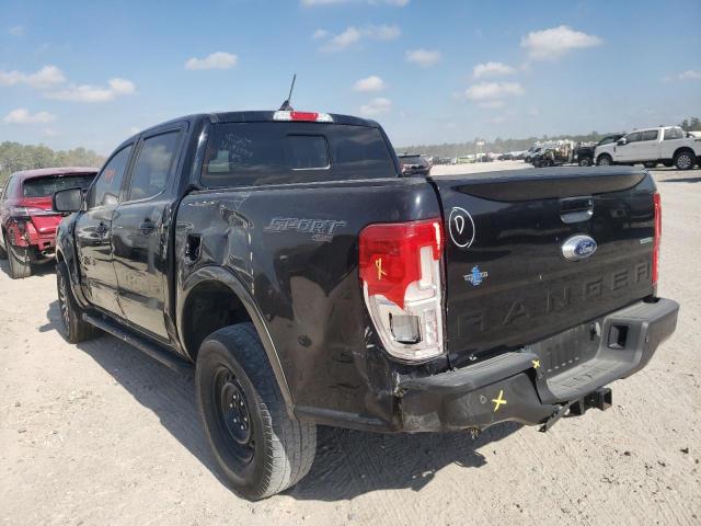 1FTER4FH0KLA10044 - 2019 FORD RANGER XL BLACK photo 3