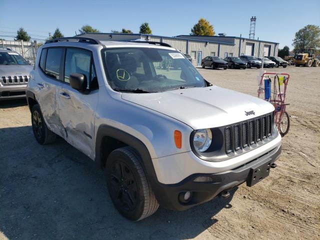 ZACCJBAB9JPH48599 - 2018 JEEP RENEGADE S SILVER photo 1