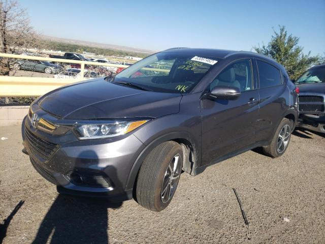 3CZRU6H50NM734165 - 2022 HONDA HR-V EX GRAY photo 2