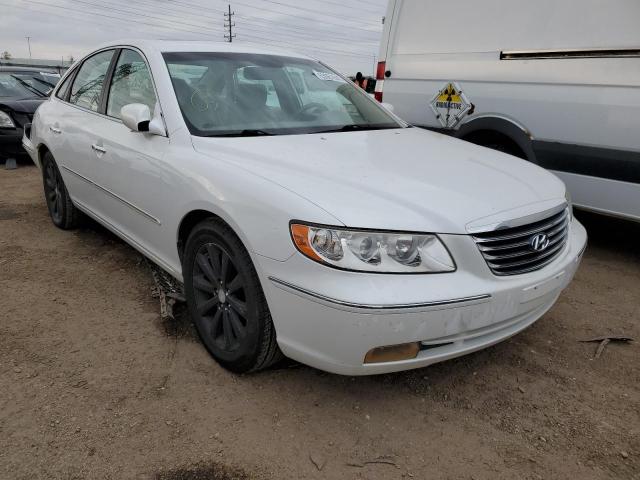 KMHFC46D59A351508 - 2009 HYUNDAI AZERA GLS WHITE photo 1