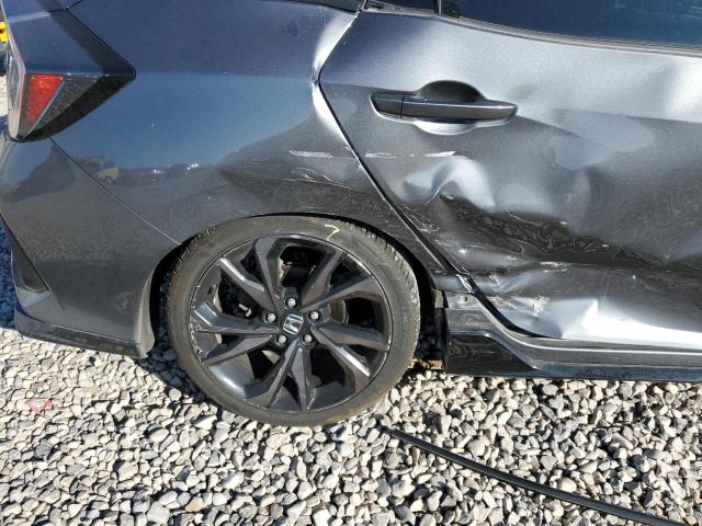 SHHFK7H4XJU232465 - 2018 HONDA CIVIC SPOR GRAY photo 9