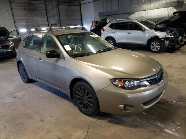 JF1GH61698G837111 - 2008 SUBARU IMPREZA 2. TAN photo 1