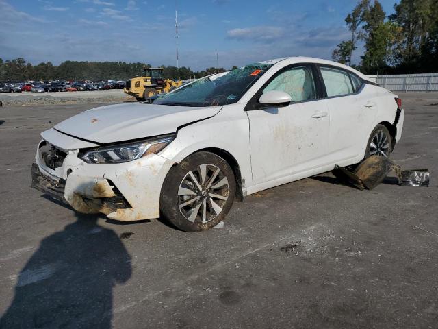 3N1AB8CV5MY297026 - 2021 NISSAN SENTRA SV WHITE photo 2