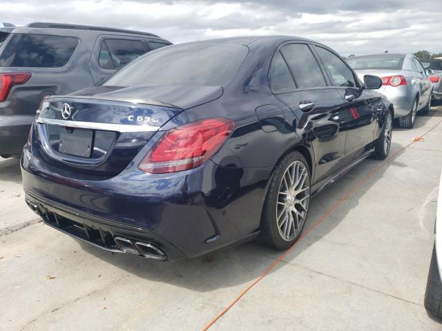 55SWF8HB2KU277961 - 2019 MERCEDES-BENZ C 63 AMG-S BLUE photo 4