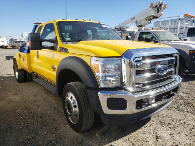 1FD0X5GT2GEB70474 - 2016 FORD F550 SUPER YELLOW photo 1