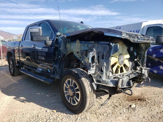 1GT49UEY9MF316688 - 2021 GMC SIERRA K35 BLUE photo 1