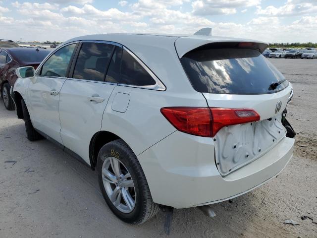 5J8TB3H35EL009288 - 2014 ACURA RDX WHITE photo 3