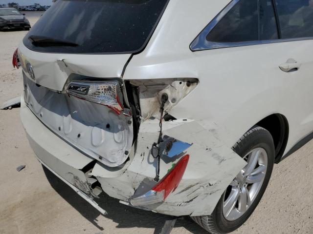 5J8TB3H35EL009288 - 2014 ACURA RDX WHITE photo 9