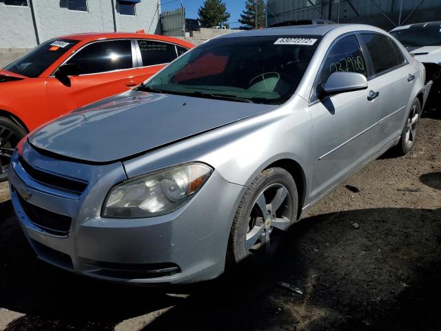 1G1ZC5E09CF109636 - 2012 CHEVROLET MALIBU 1LT فضي صورة 2