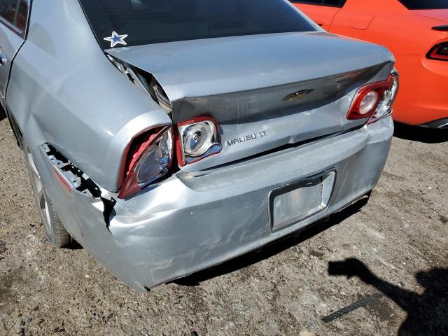 1G1ZC5E09CF109636 - 2012 CHEVROLET MALIBU 1LT فضي صورة 9