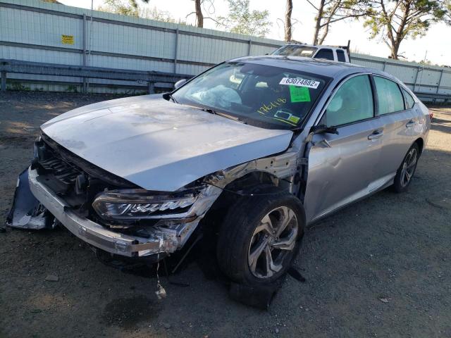 1HGCV1F65JA176118 - 2018 HONDA ACCORD EXL SILVER photo 2