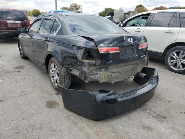 1HGCP2F66CA125696 - 2012 HONDA ACCORD SE BLACK photo 3