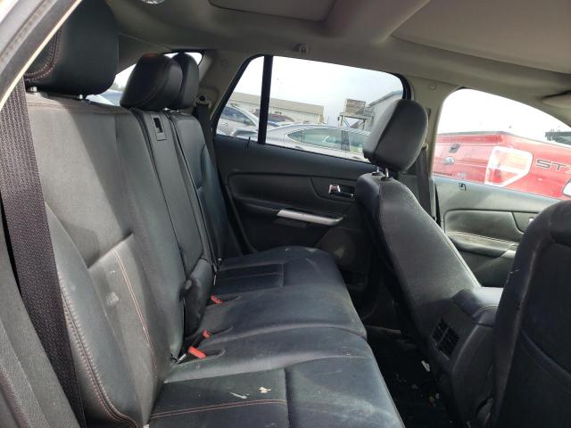 2FMDK4JC1DBB72212 - 2013 FORD EDGE SEL GRAY photo 6