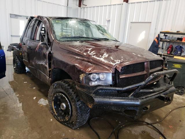 3D7KU28C03G830054 - 2003 DODGE RAM 2500 S BROWN photo 1