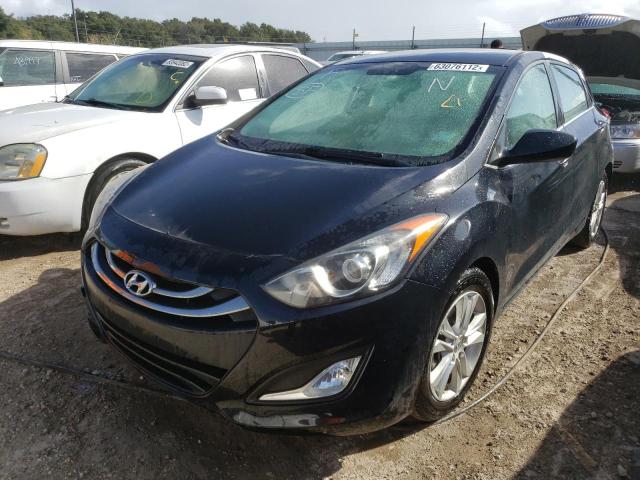 KMHD35LE4DU024972 - 2013 HYUNDAI ELANTRA GT BLACK photo 2