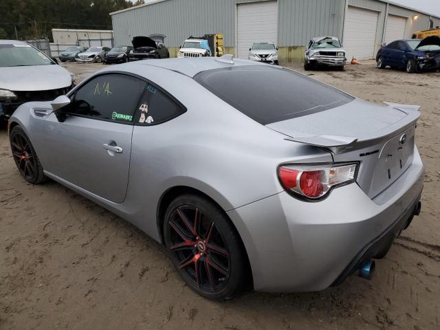 JF1ZCAC14F9603066 - 2015 SUBARU BRZ 2.0 LI GRAY photo 3