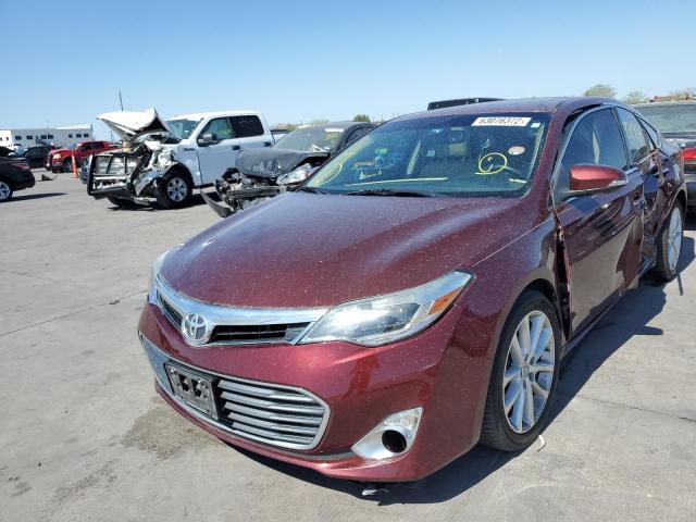 4T1BK1EB8FU178013 - 2015 TOYOTA AVALON XLE MAROON photo 2