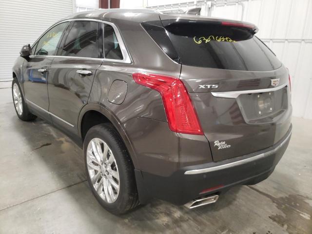 1GYKNDRS4KZ287597 - 2019 CADILLAC XT5 LUXURY BROWN photo 3