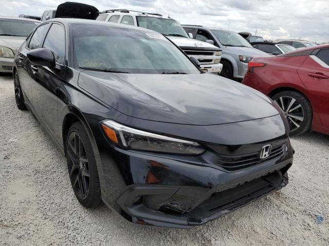 2HGFE2F56NH535283 - 2022 HONDA CIVIC SPOR BLACK photo 1