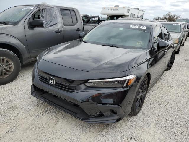 2HGFE2F56NH535283 - 2022 HONDA CIVIC SPOR BLACK photo 2