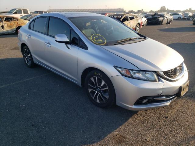2HGFB2F99DH503311 - 2013 HONDA CIVIC EXL 银色 照片 1