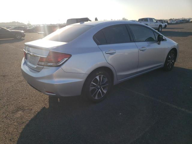 2HGFB2F99DH503311 - 2013 HONDA CIVIC EXL 银色 照片 4