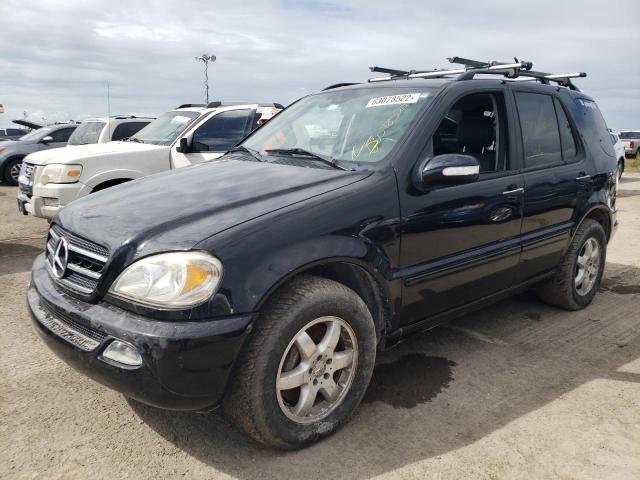 4JGAB75E83A411670 - 2003 MERCEDES-BENZ ML 500 BLACK photo 2