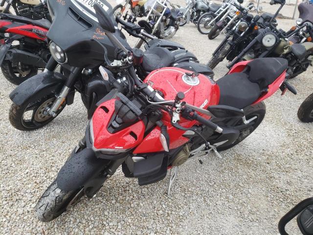 ZDMFAKNW0MB004922 - 2021 DUCATI STREETFIGH RED photo 2