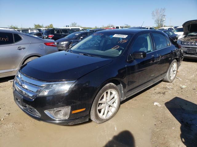 3FAHP0JA5CR362597 - 2012 FORD FUSION SEL BLUE photo 2