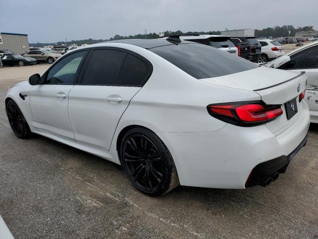 WBS83CH03MCF15445 - 2021 BMW M5 WHITE photo 2