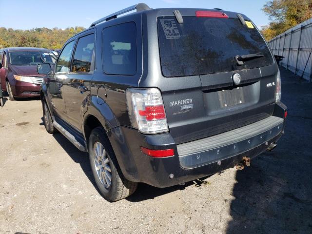 4M2CU97108KJ00484 - 2008 MERCURY MARINER PR GRAY photo 3