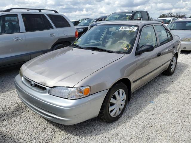 1NXBR12E1XZ272990 - 1999 TOYOTA COROLLA VE BROWN photo 2