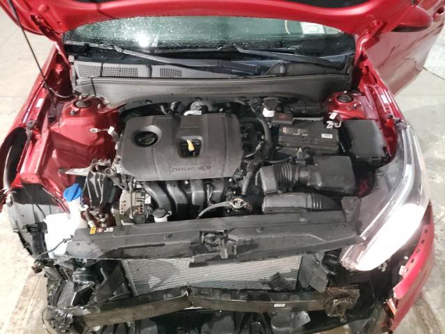 3KPF24AD8KE059174 - 2019 KIA FORTE FE BURGUNDY photo 7