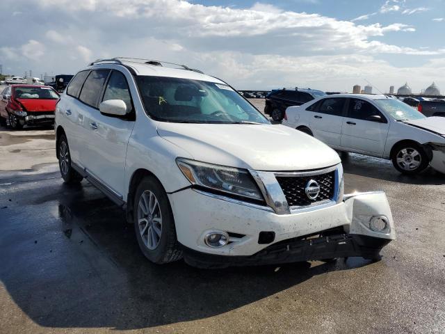 5N1AR2MNXEC609058 - 2014 NISSAN PATHFINDER WHITE photo 1