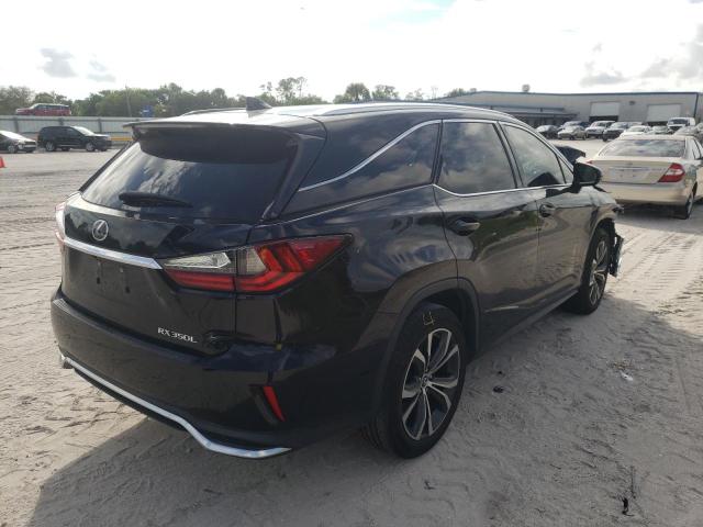 JTJGZKCA9J2001056 - 2018 LEXUS RX 350 L BLACK photo 4