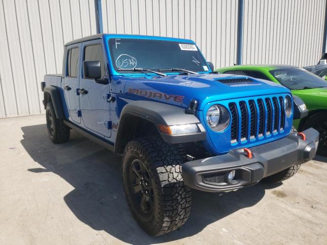 1C6JJTEG9ML569417 - 2021 JEEP GLADIATOR BLUE photo 9