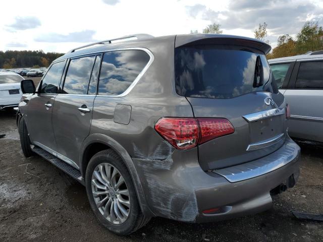 JN8AZ2NF4G9612960 - 2016 INFINITI QX80 BROWN photo 3