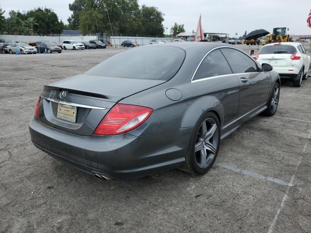 WDDEJ71X28A014338 - 2008 MERCEDES-BENZ CL 550 GRAY photo 4