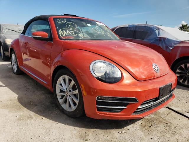 3VW517AT4HM813576 - 2017 VOLKSWAGEN BEETLE S/S 橙色 照片 1
