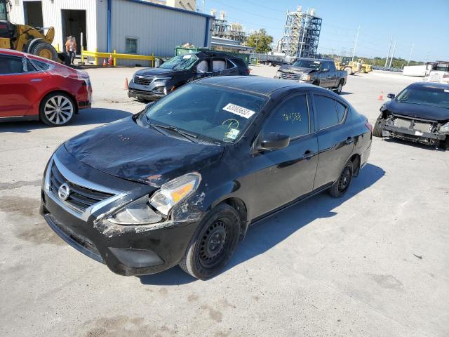 3N1CN7AP9KL830519 - 2019 NISSAN VERSA S BLACK photo 9