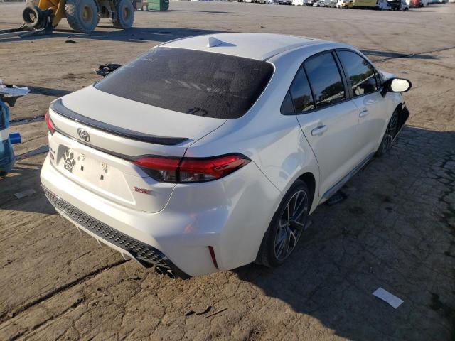 JTDT4MCE5MJ062753 - 2021 TOYOTA COROLLA XS WHITE photo 4