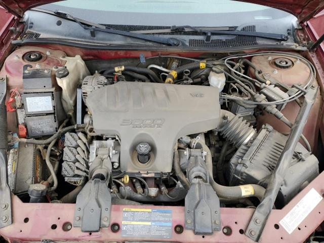 2G1WX12K759255356 - 2005 CHEVROLET MONTE CARL ბურგუნდია ფოტო 7